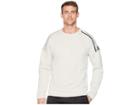 Adidas Zne Crew Sweatshirt (zne Heather/ash Silver) Men's Sweatshirt