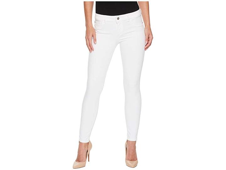 Dl1961 Angel Instasculpt Skinny Jeans In White (white) Women's Jeans