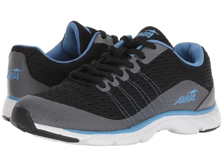 Avia Avi-rove Ii (black/iron Grey/star Blue) Women's Shoes