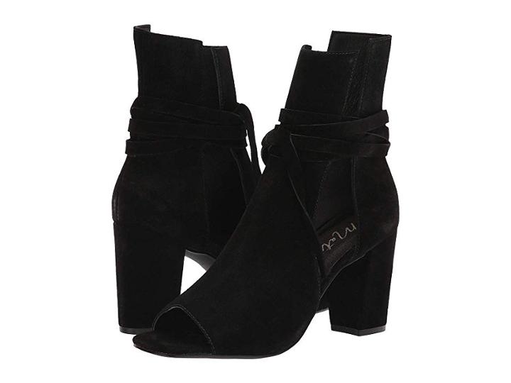 Matisse Rewind Heel (black Suede) Women's 1-2 Inch Heel Shoes