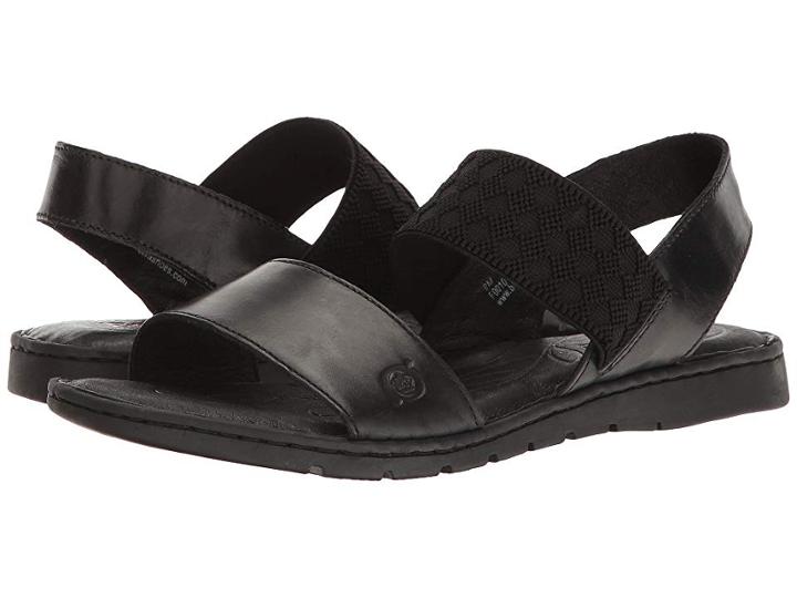 Born Parson (black Full Grain) Women's Sandals