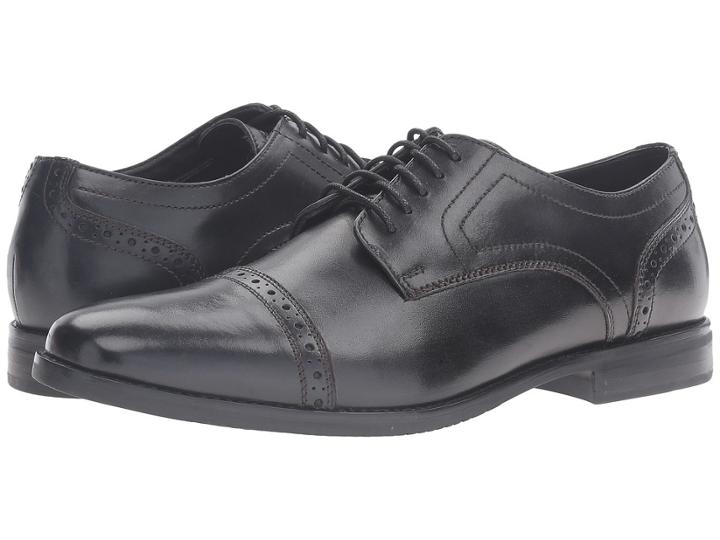 Rockport Style Purpose Cap Toe (black) Men's Shoes