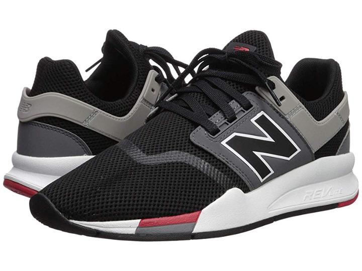 New Balance Classics 247v2-usa (black/black) Men's Shoes