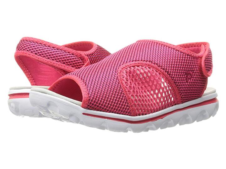 Propet Travelactiv Ss (red/black) Women's Sandals