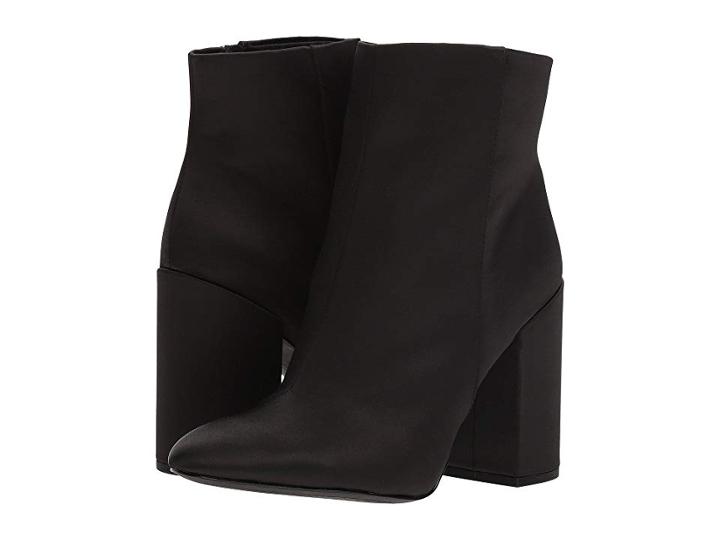 Jessica Simpson Windee (black Crystal Satin) Women's Boots