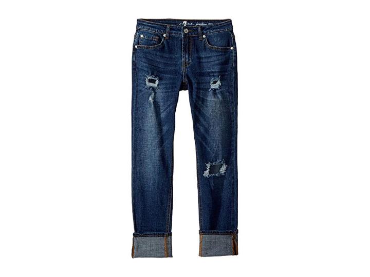 7 For All Mankind Kids Josephina Boyfriend Jeans In Duchess (big Kids) (duchess) Girl's Jeans