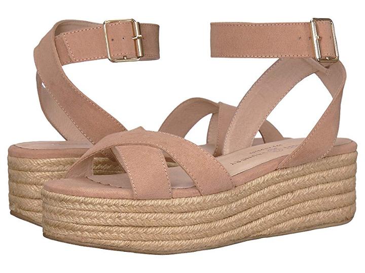 Chinese Laundry Zala Sandal (dark Nude Microsuede) Women's Sandals