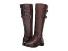 Ecco Shape 25 Tall Buckle (bison Full Grain Leather) Women's Boots