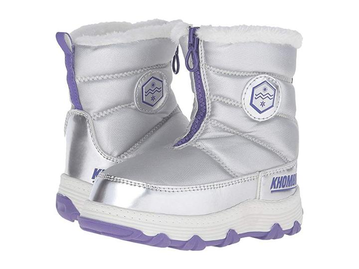 Khombu Kids Mayra (toddler/little Kid/big Kid) (silver) Girls Shoes