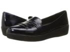 Fitflop Fringey Sneaker Loafer (inky Blue) Women's  Shoes