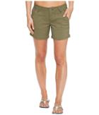 Prana Olivia Shorts (cargo Green) Women's Shorts
