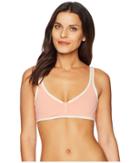 Tavik Marlowe Crop Top Color Blocked (desert Clay/tapioca) Women's Swimwear