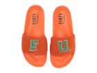 Puma Leadcat Fenty Slide (scarlet Ibis/bright Green) Slide Shoes