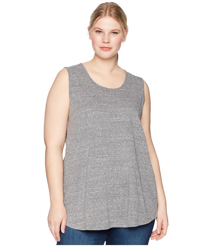 Aventura Clothing Plus Size Dharma Tank Top (black) Women's Sleeveless