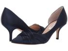 Nina Blakely (new Navy Luster Satin) Women's Shoes