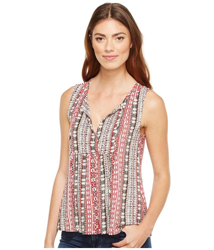 Sanctuary Palmetto Tank Top (nomad Stripe) Women's Sleeveless