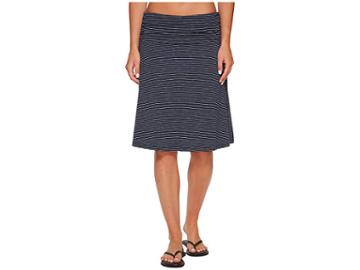 Toad&co Chaka Skirt (deep Navy Thin Stripe) Women's Skirt