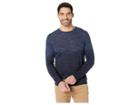Bugatchi Long Sleeve Sweater (night Blue) Men's Sweater