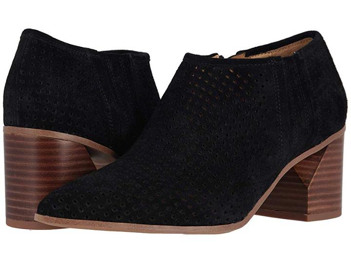 Franco Sarto Takoma 2 (black Suede) Women's Shoes