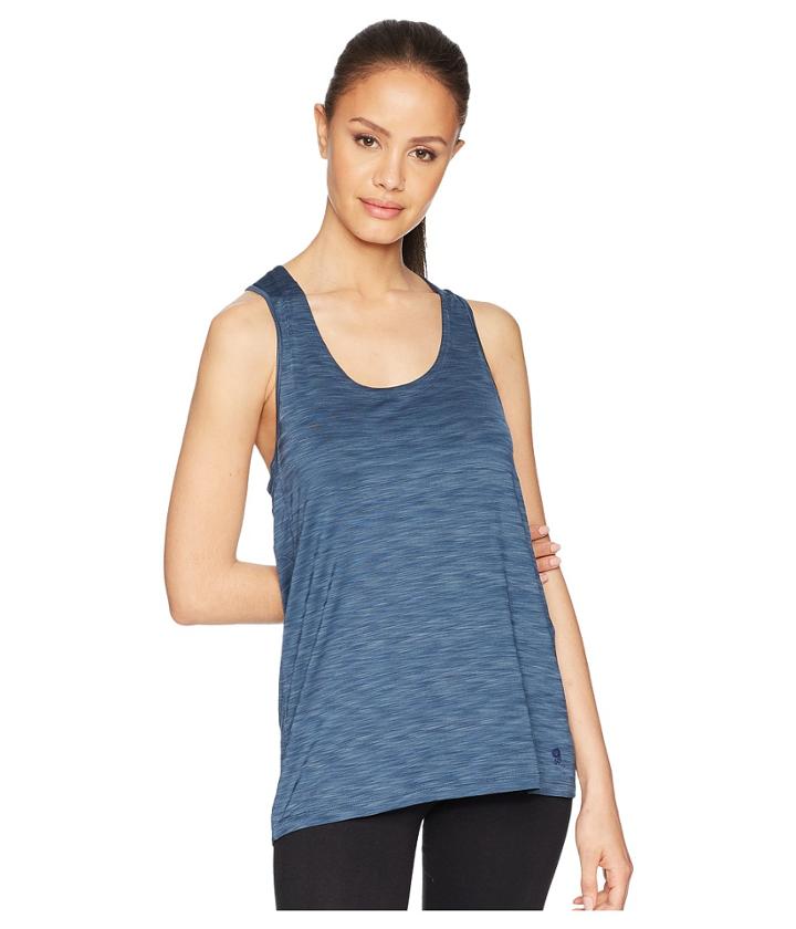 Mountain Hardwear Mighty Stripe Tank Top (zinc) Women's Sleeveless