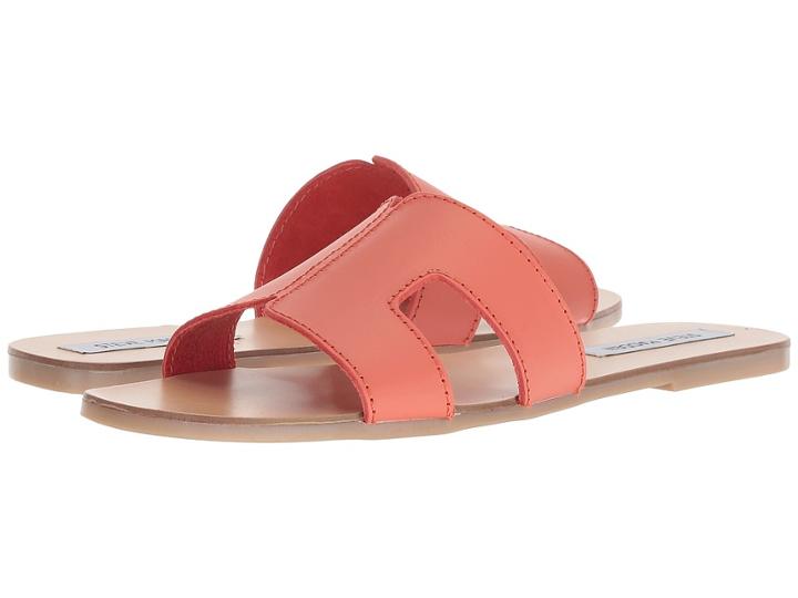 Steve Madden Sayler (coral Leather) Women's Sandals