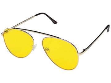 Thomas James La By Perverse Sunglasses Melody (gold/yellow Lens) Fashion Sunglasses