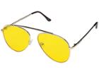 Thomas James La By Perverse Sunglasses Melody (gold/yellow Lens) Fashion Sunglasses