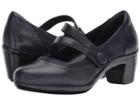 Aravon Lexee Mary Jane (navy Leather) Women's Maryjane Shoes