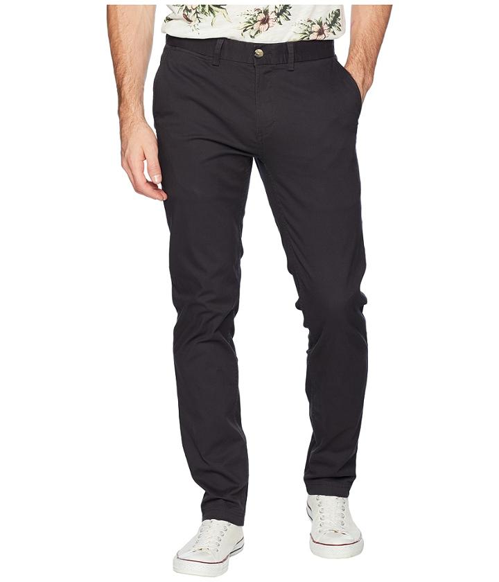 Ben Sherman Script Stretch Chino Pants (dark Navy) Men's Casual Pants