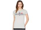 Wrangler Short Sleeve Tee Shirt (heather Grey) Women's Clothing