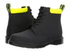 Dr. Martens 939 6-eye Boot (black Ajax/neon Yellow Pu) Men's Boots