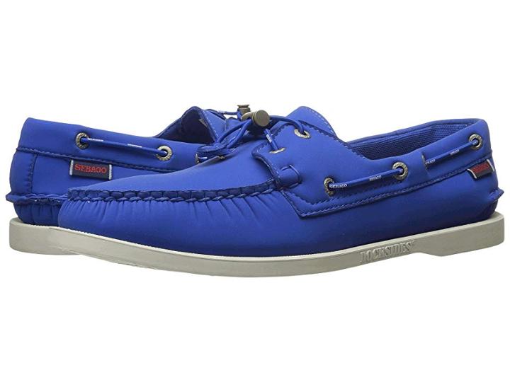 Sebago Dockside Ariaprene (blue Ariaprene) Men's Shoes