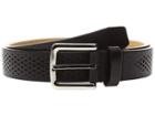 Cole Haan Washington Grand 32mm Laser Perf Belt (black) Men's Belts