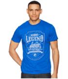 Rock And Roll Cowboy Solid Graphic Short Sleeve T-shirt P9-5281 (royal) Men's T Shirt