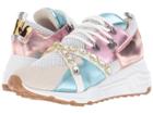 Steve Madden Credit Sneaker (metallic Multi) Women's Lace Up Casual Shoes