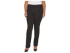 Nydj Plus Size Plus Size Ponte Trousers In Heathered Charcoal (heathered Charcoal) Women's Jeans