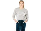 Juicy Couture Juicy Bold Logo Pullover (heather Cozy) Women's Clothing