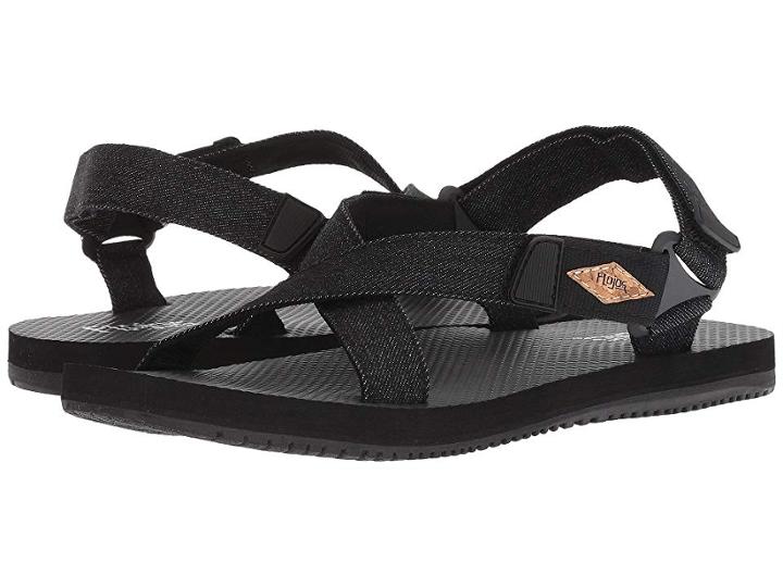 Flojos Powell (black/black) Men's Shoes