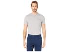 Calvin Klein Ribbon Print Tee (heroic Grey Heather) Men's T Shirt