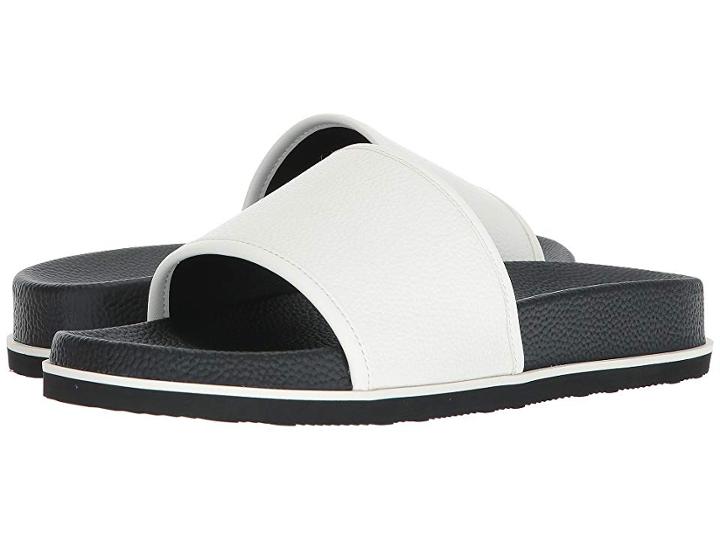 Calvin Klein Mackee (white Tumbled Smooth) Men's Shoes