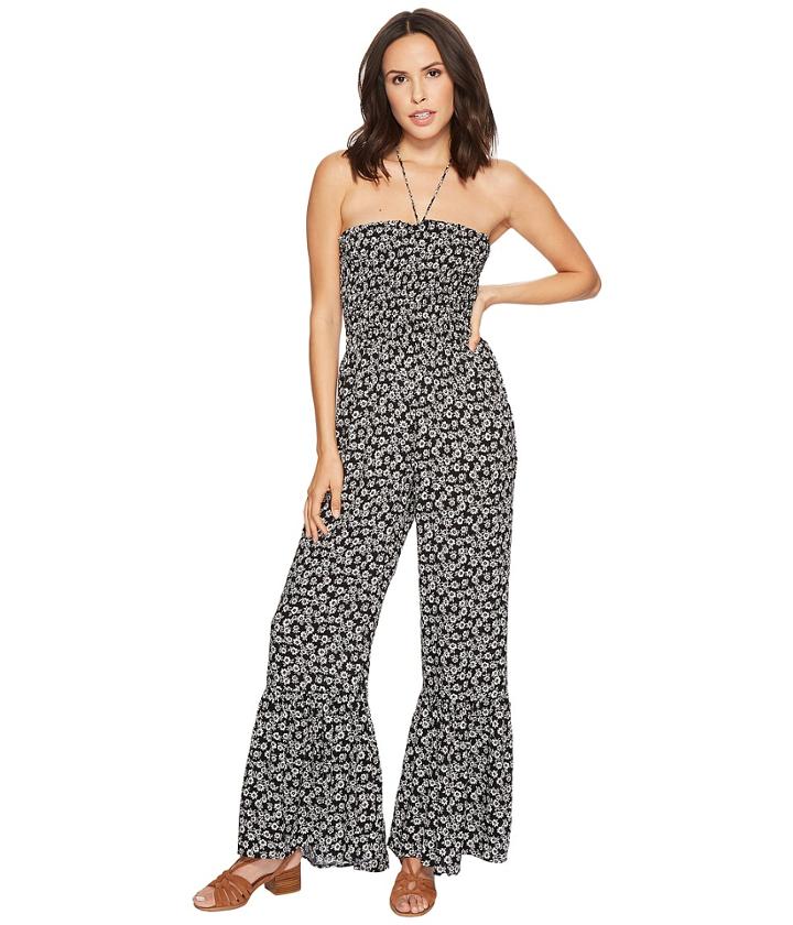 Lucy Love Tranquility Jumpsuit (black) Women's Jumpsuit & Rompers One Piece