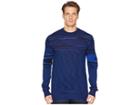Missoni Club Fiammato Crew Neck Sweater (blue) Men's Sweater