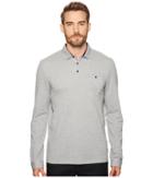 Ted Baker Scooby Long Sleeve Polo Shirt (grey Marl) Men's Clothing