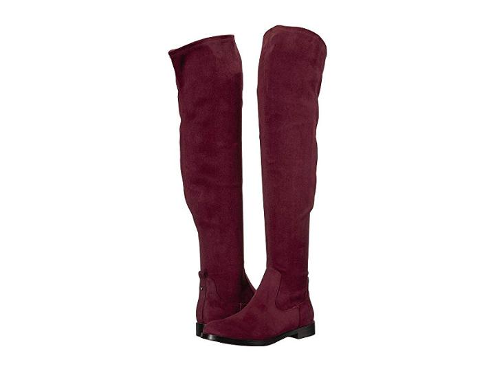 Kenneth Cole Reaction Wind-y (burgundy Microsuede) Women's Boots