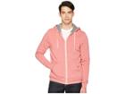 Alternative Rocky Color Blocked Hoodie (spiced Coral Overdye/eco Grey) Men's Clothing