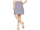 Mod-o-doc Slub Jersey Asymmetrical Seamed Skirt (steel) Women's Skirt