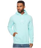 Huf Bar Logo Pullover Hoodie (celadon) Men's Sweatshirt