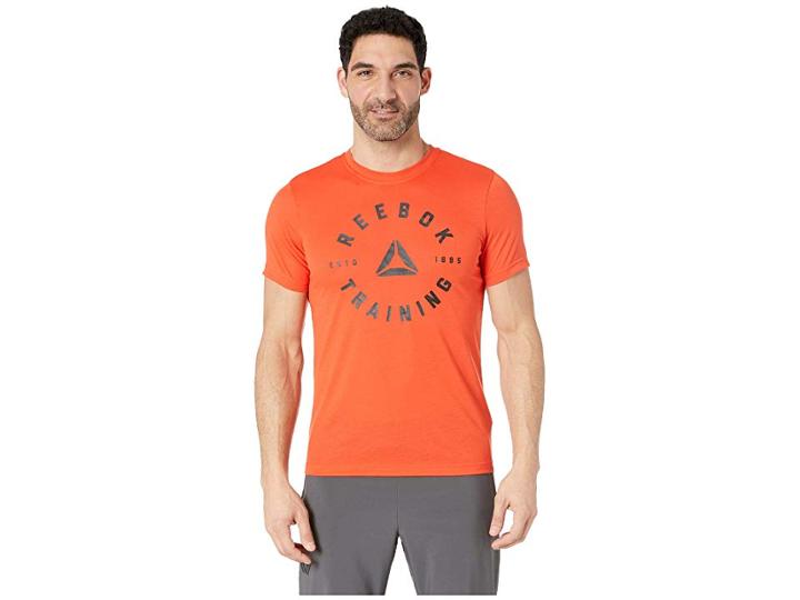 Reebok Gs Training Speedwick Tee (carote) Men's T Shirt