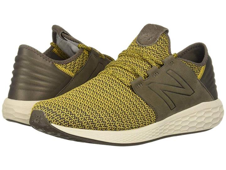 New Balance Fresh Foam Cruz V2 Hoo-guh (sunflower/light Chalk Board/birch) Men's  Shoes
