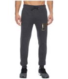 Puma Rebel Gold Sweatpants Fleece (dark Gray Heather) Men's Casual Pants